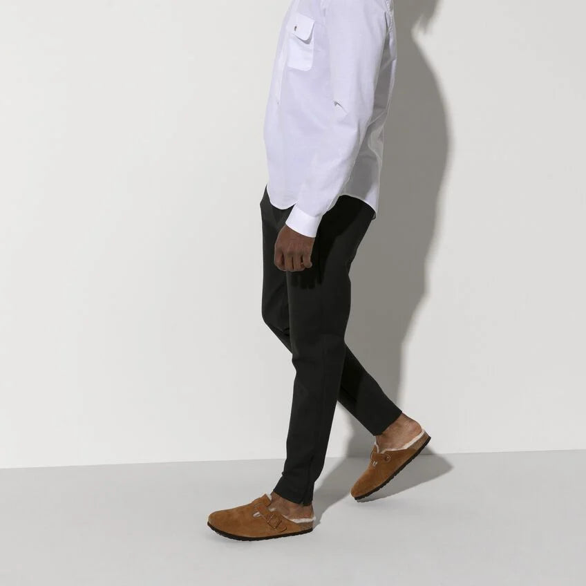 Birkenstock | Boston Shearling Suede Leather - Mink