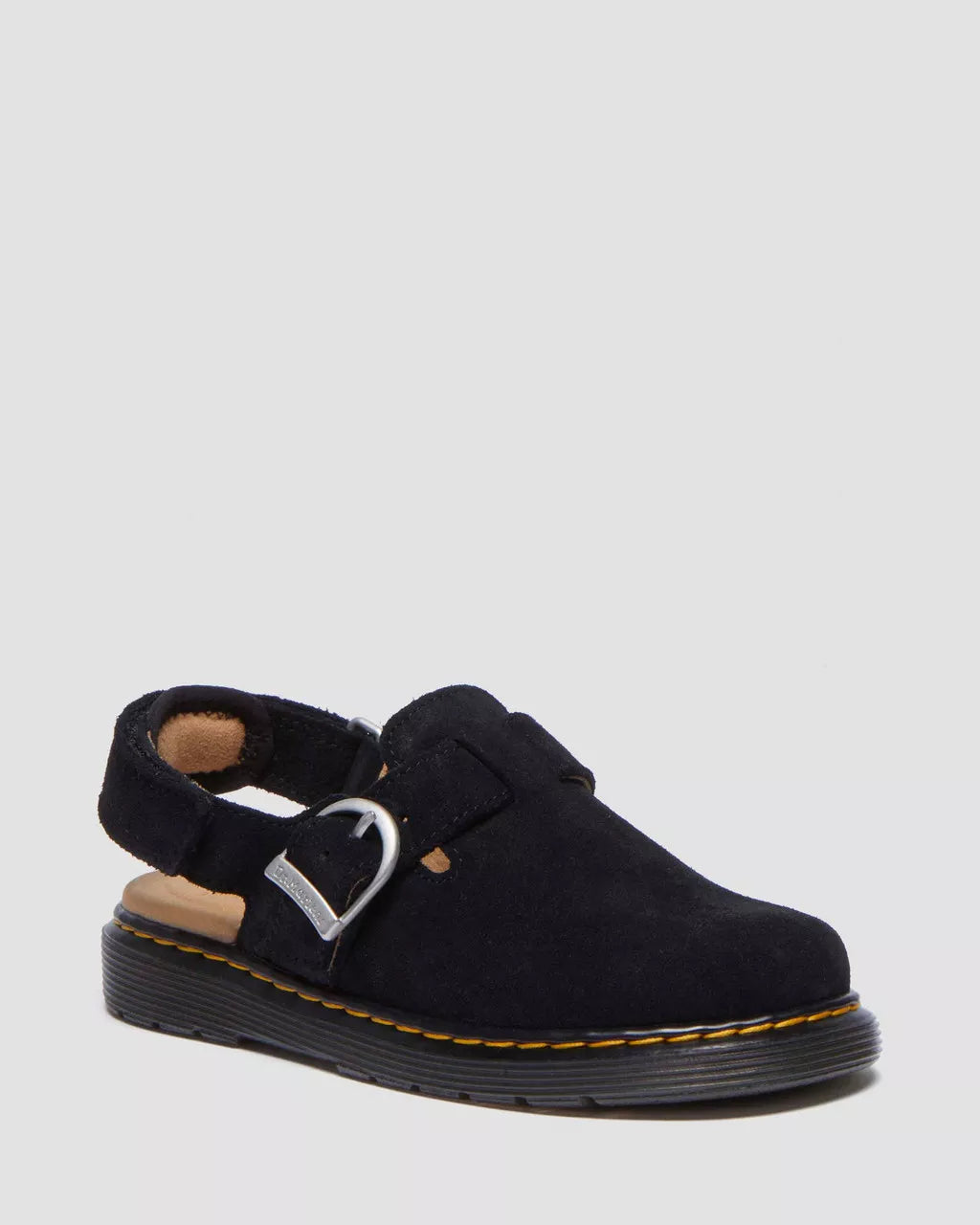 Junior Jorgie Suede Mules | Dr. Martens