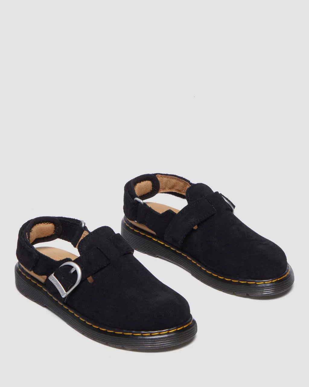 Junior Jorgie Suede Mules | Dr. Martens