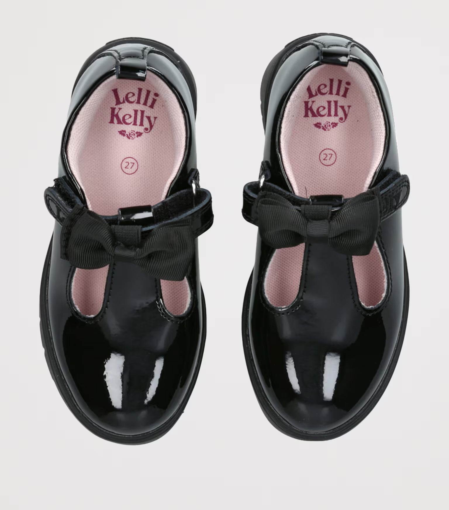 Lelli Kelly | Black Patent | Kaya T-Bar School Shoes