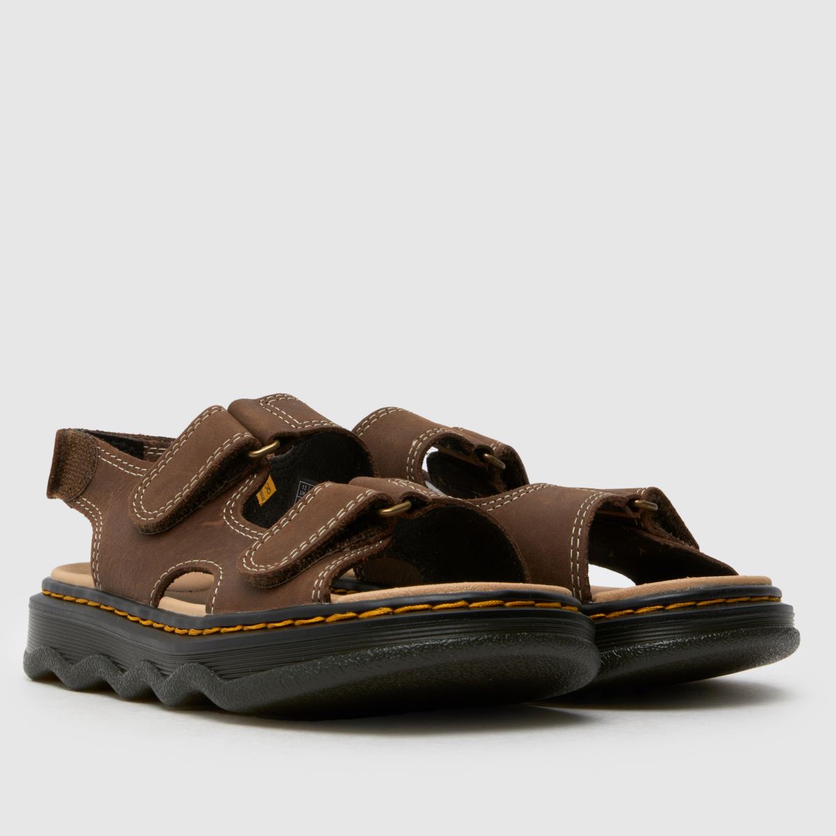 Dr Martens | Virden Boys Junior in Dark Brown