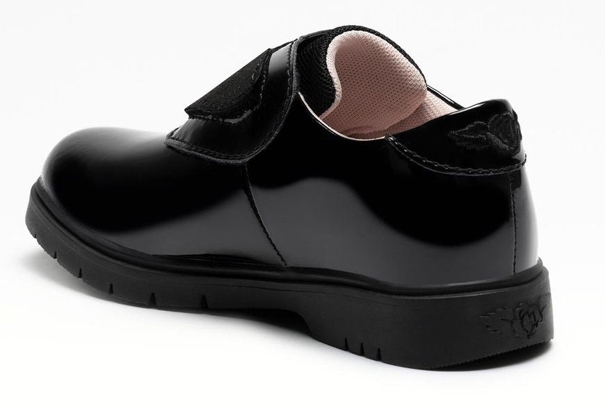 Lelli Kelly | Ellie Interchangeable Charms School Shoes | Black Patent