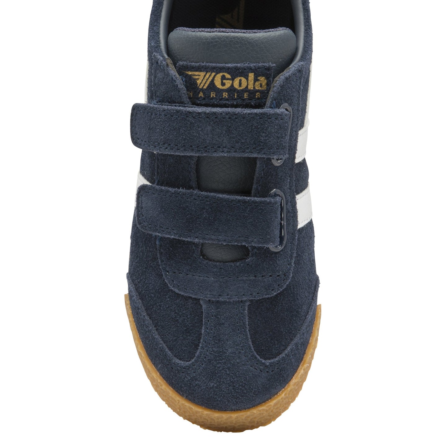 Gola | Classics Kids - Harrier Strap Trainers - Fuchsia/Black/Evergreen