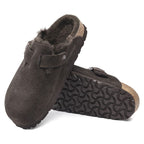 Birkenstock | Boston Shearling Suede Leather - Mocha