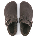 Birkenstock | Boston Shearling Suede Leather - Mocha