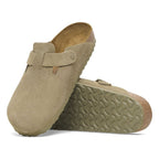Birkenstock | Boston Suede Leather - Faded Khaki