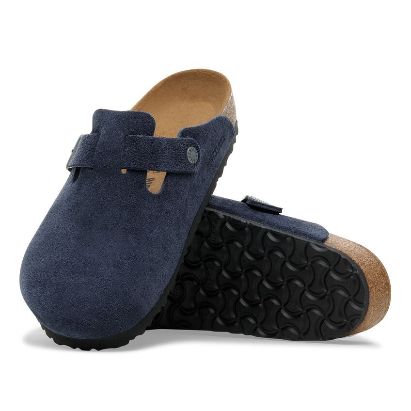 Birkenstock | Boston Suede Leather - New Navy