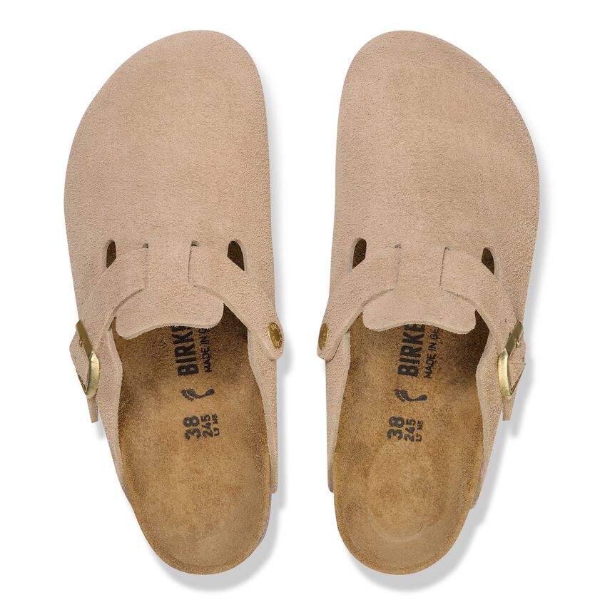 Birkenstock | Boston Suede Leather - Sandcastle