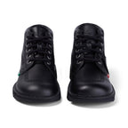 Youth Unisex Kick Hi Leather Black | Kickers