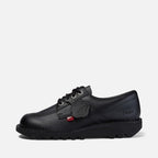 Youth Unisex Kick Lo Leather Black | Kickers