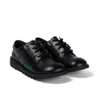 Youth Unisex Kick Lo Leather Black | Kickers