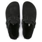 Birkenstock | Boston Shearling Suede Leather - Black