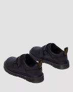 Dr. Martens | Junior Raffe Leather Strap Shoes | Unisex