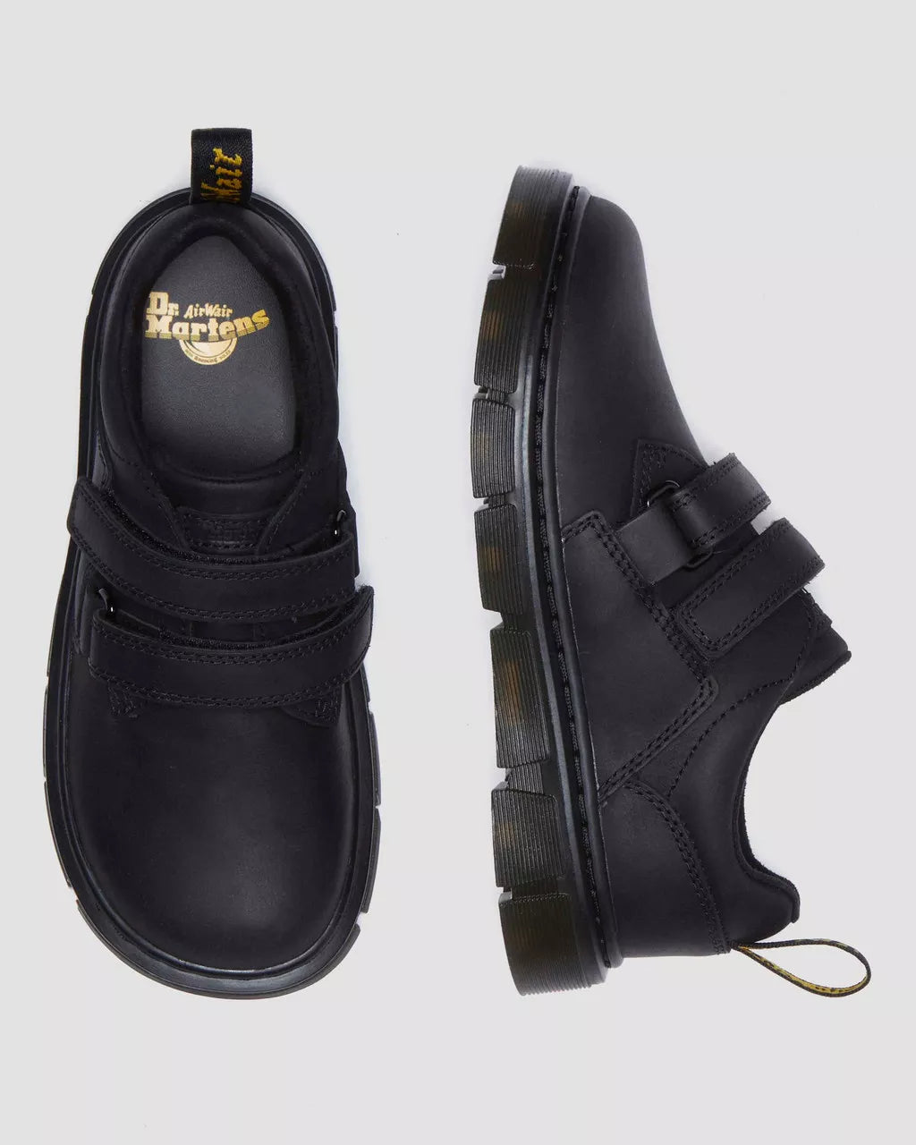 Dr. Martens | Junior Raffe Leather Strap Shoes | Unisex