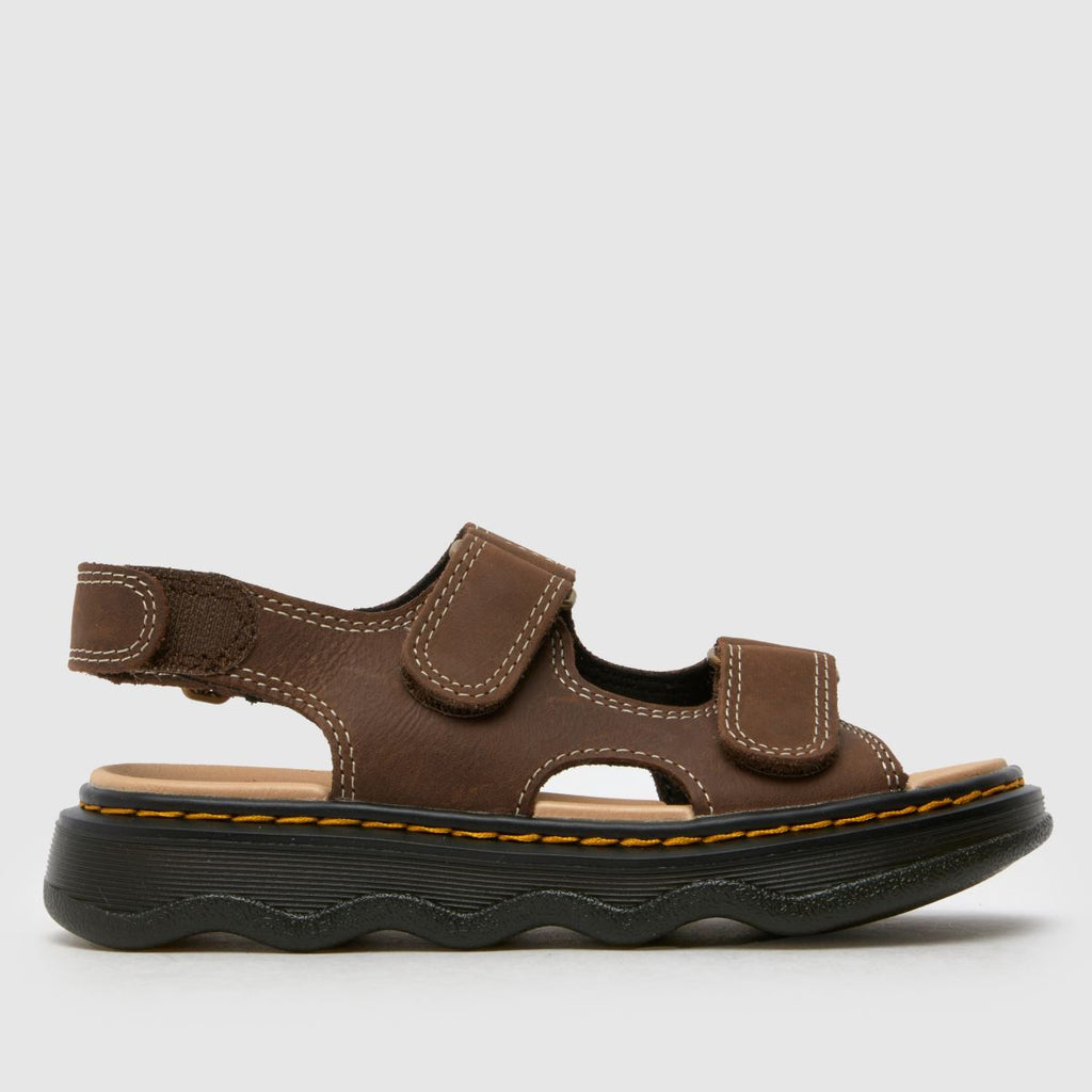 Dr Martens | Virden Boys Junior in Dark Brown