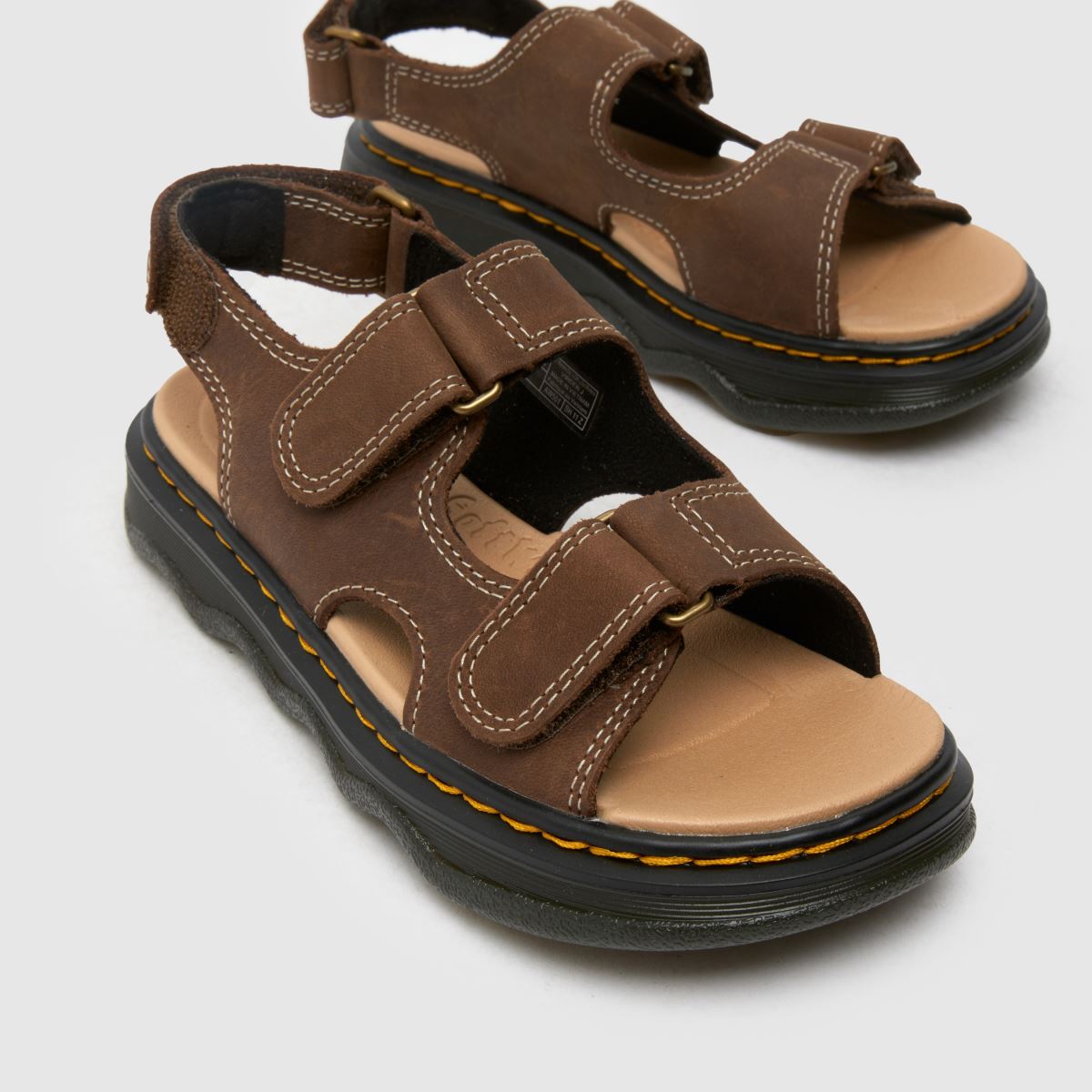 Dr Martens | Virden Boys Junior in Dark Brown