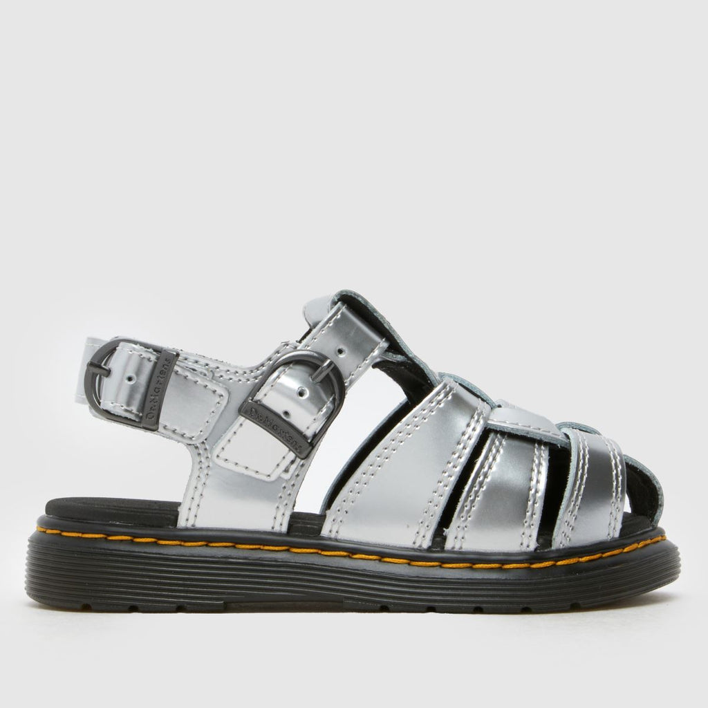 Dr Martens | Caarys Girls Junior in Silver