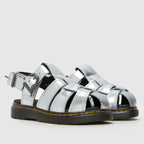 Dr Martens | Caarys Girls Junior in Silver