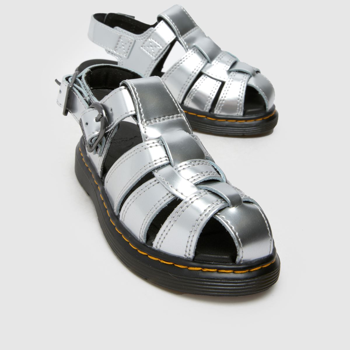 Dr Martens | Caarys Girls Junior in Silver