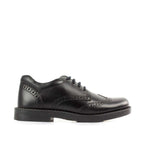 Moses Black Leather | Boys Shoes