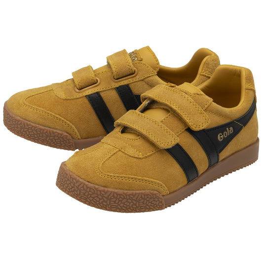 Gola | Classics Kids - Harrier Strap Trainers - Sun/Black
