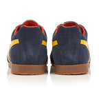Gola | Classics Men's Harrier Suede Trainers - Navy/Sun/Red