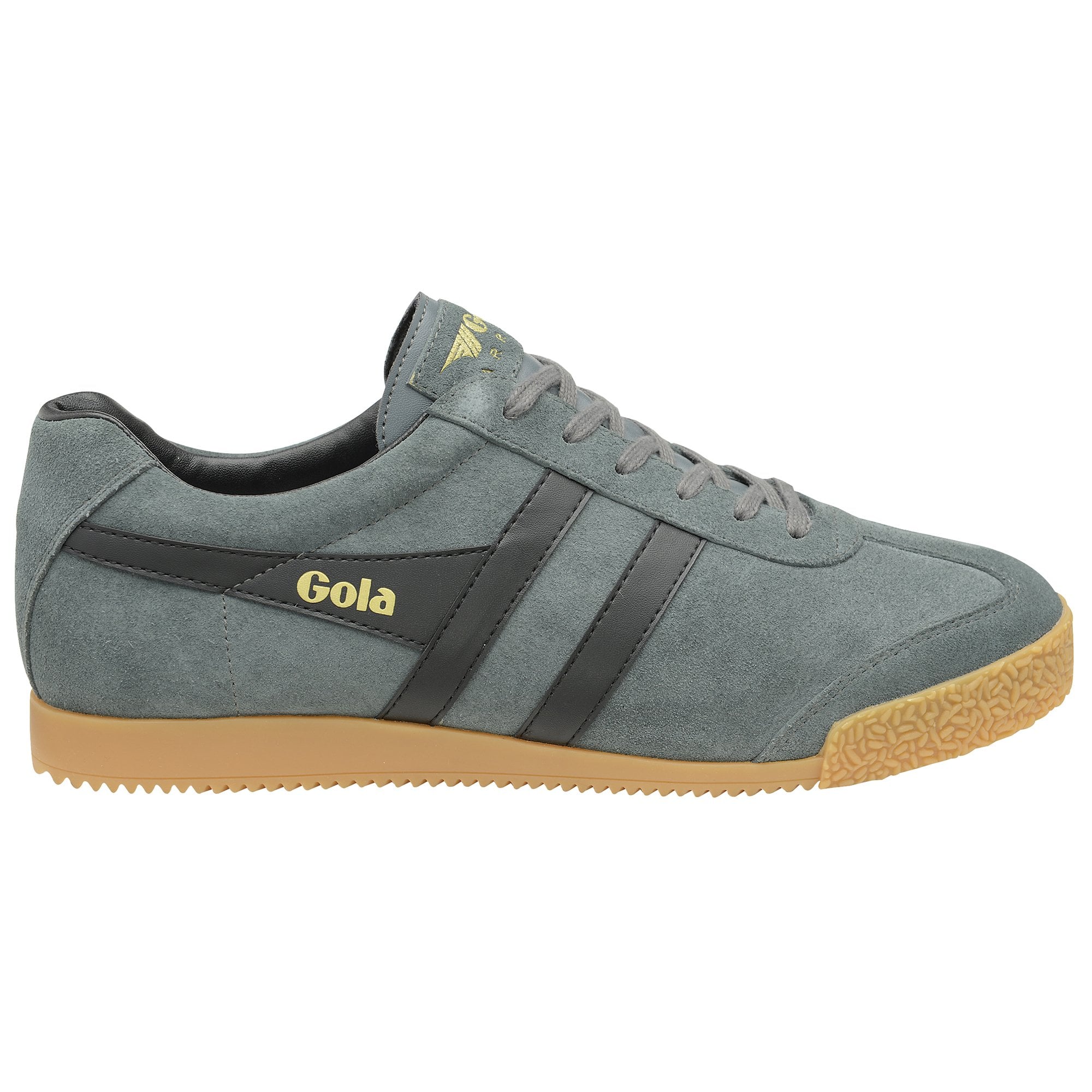 Gola | Classics Men's Harrier Suede Trainers - Graphite/Black