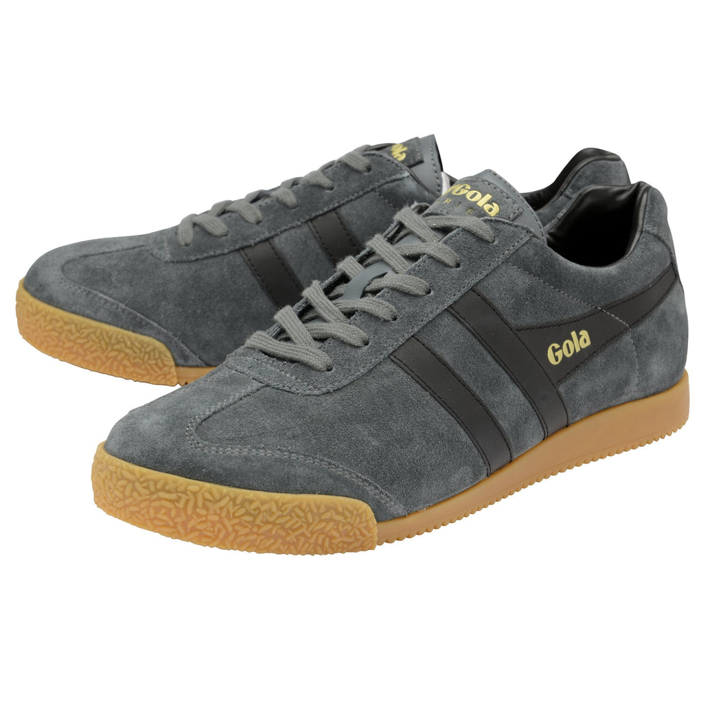 Gola | Classics Men's Harrier Suede Trainers - Graphite/Black