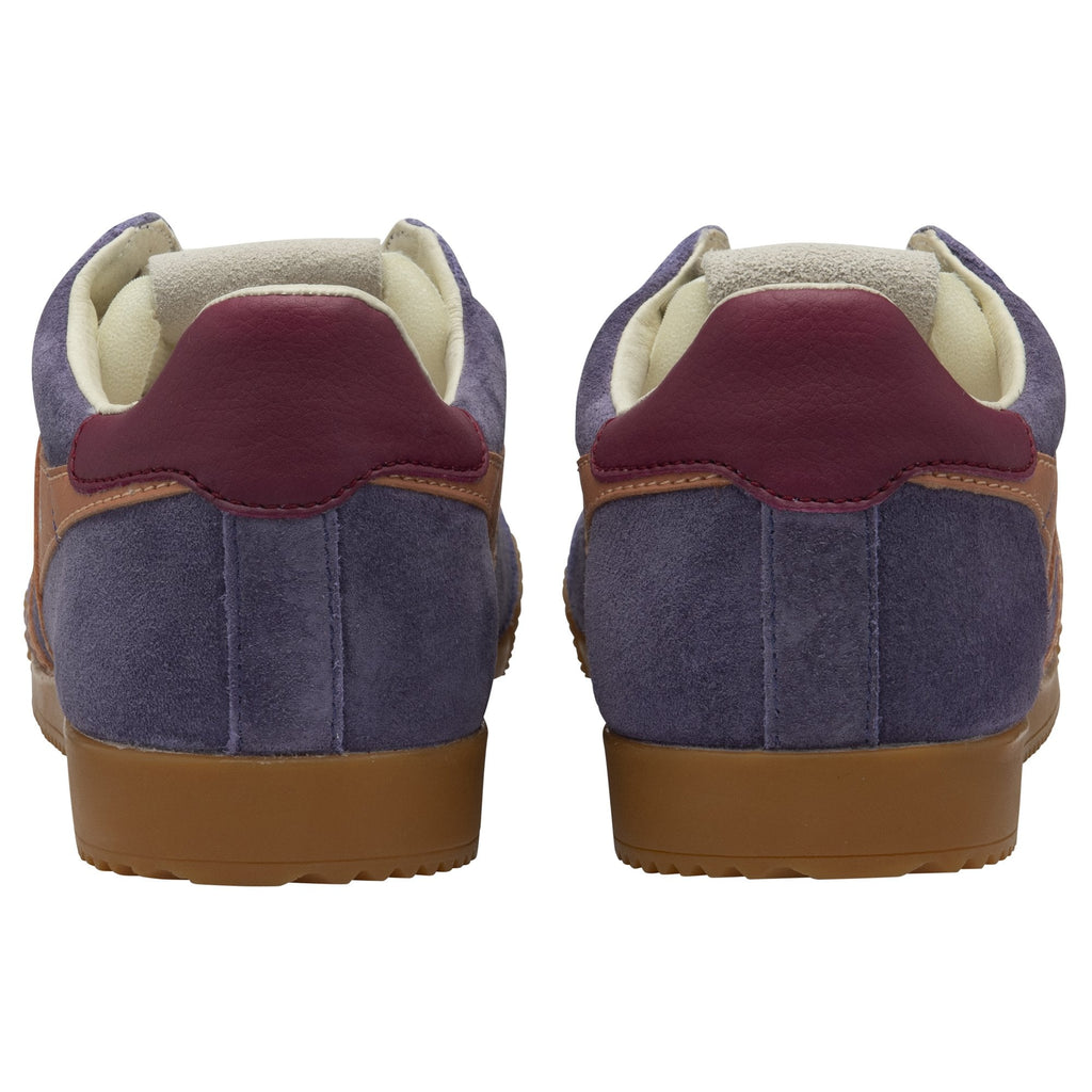 Gola | Classics Women's Elan Trainers - Plum/Terracotta/Cerise