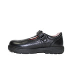 Ricosta Amanda | Black Leather | Girls T-Bar Brogue School Shoes