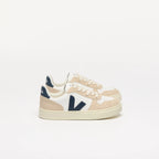 VEJA | V-10 LEATHER SNEAKERS | WHITE ALMOND