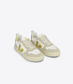 VEJA | V-10 SNEAKERS | LEATHER WHITE ALMOND