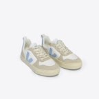 VEJA | V-10 SNEAKERS | LEATHER WHITE ALMOND