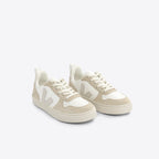 VEJA | V-10 SNEAKERS | LEATHER WHITE ALMOND