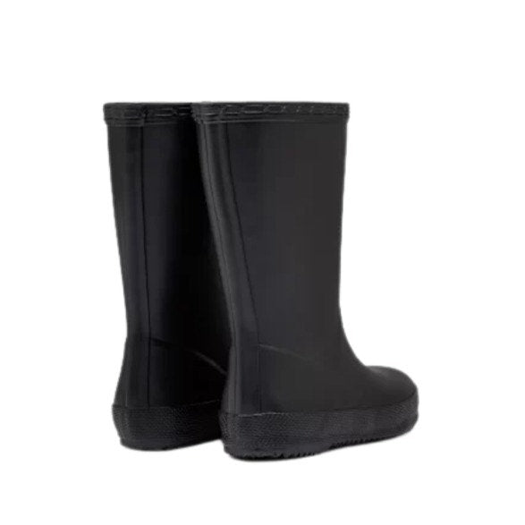 Kids First Classic Matte Black Wellington Boots