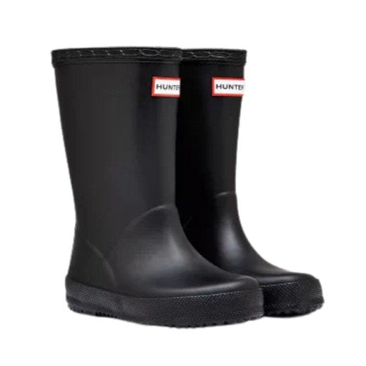 Kids First Classic Matte Black Wellington Boots