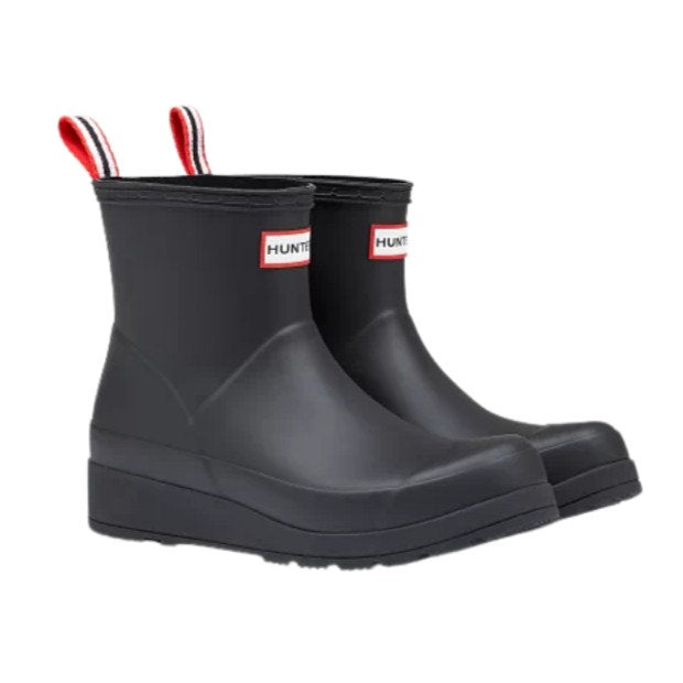 Women's Wedge Black Boot