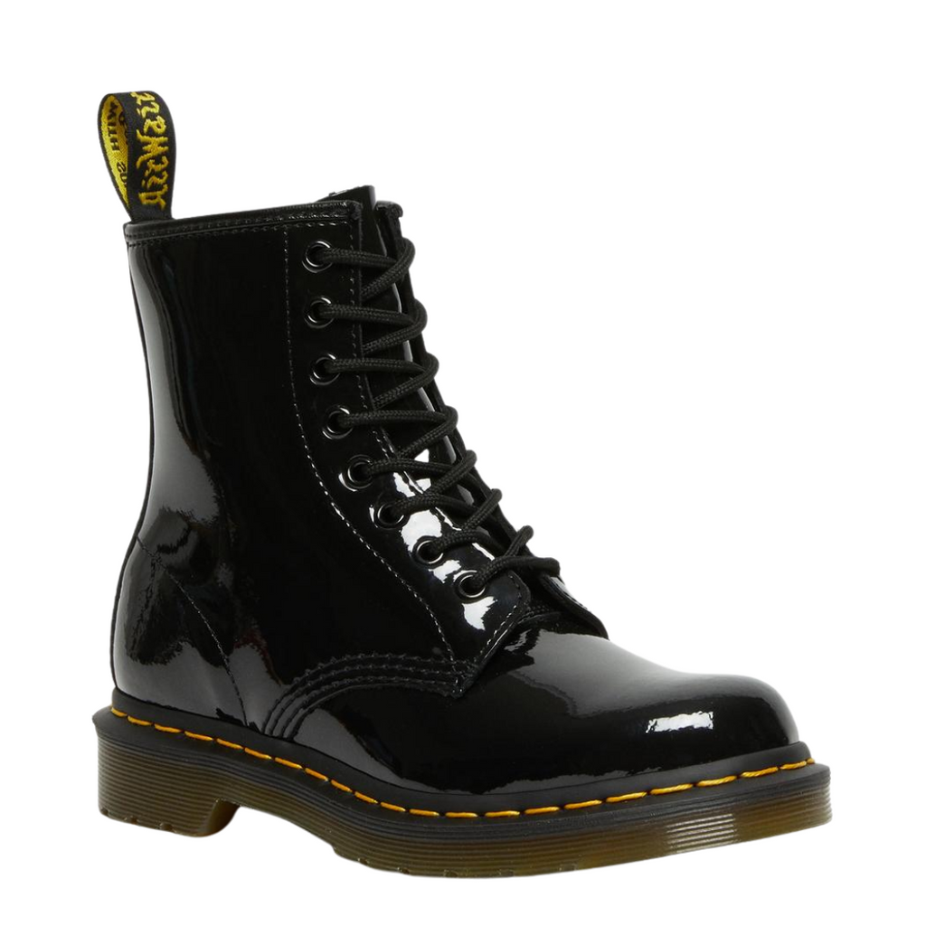 1460 Patent Leather Lace Up Boots