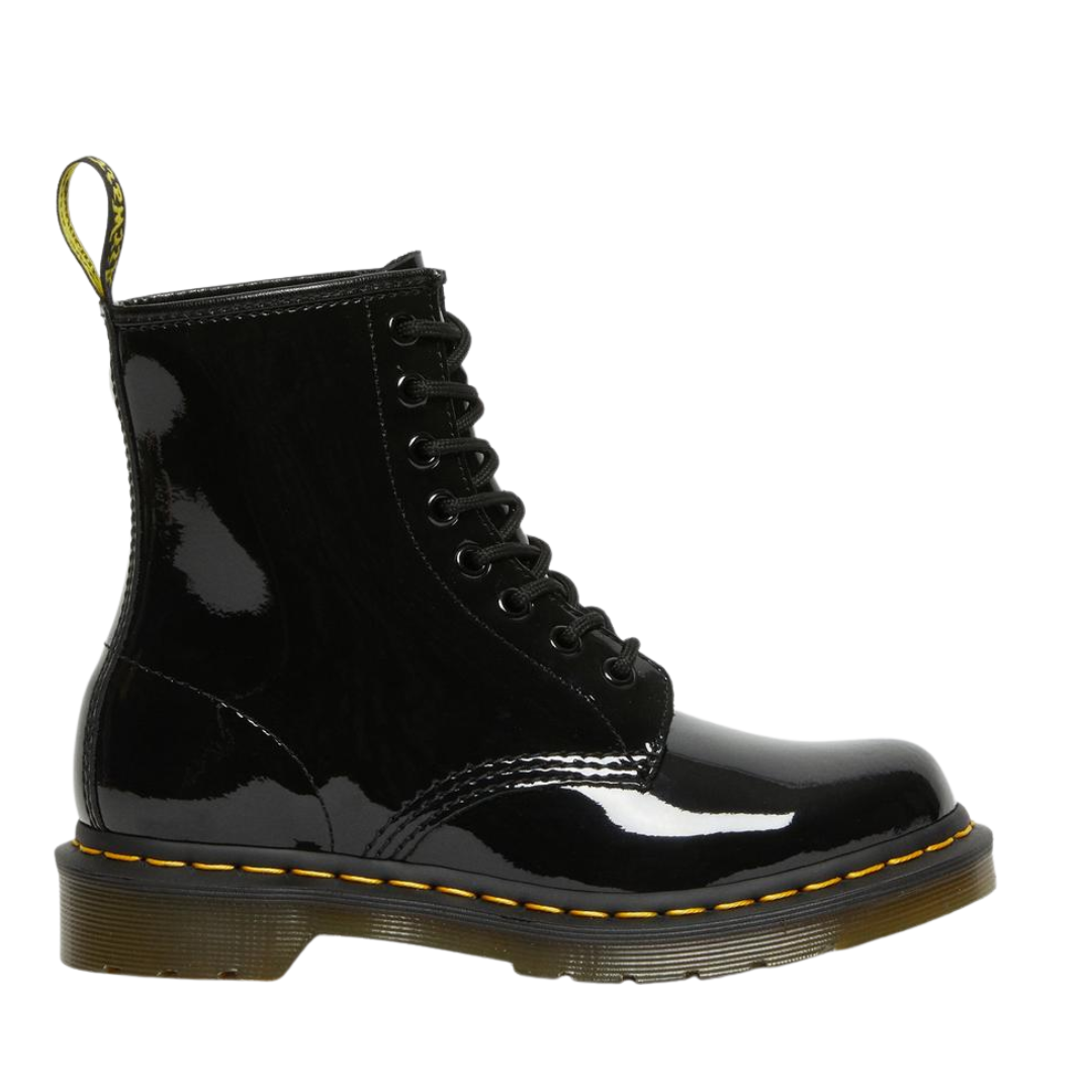 1460 Patent Leather Lace Up Boots
